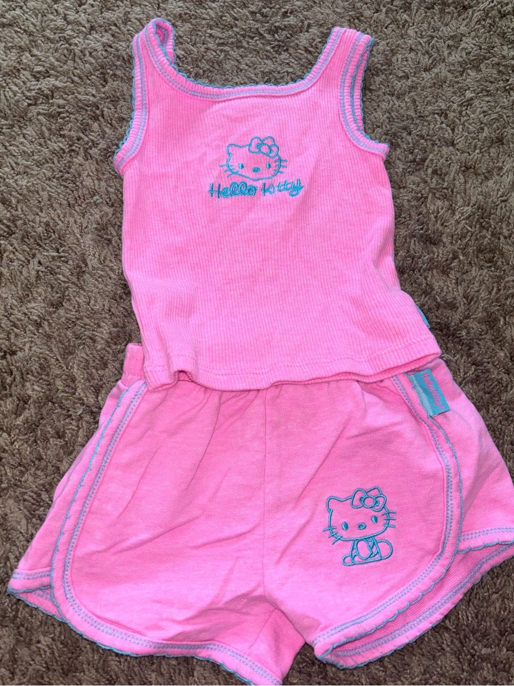 Hello Kitty Tank & Shorts Set 2T